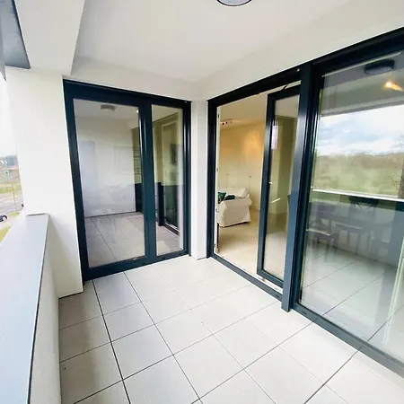 아파트 Spacious Flat In Kirchberg With Parking And Terrace -15 룩셈부르크