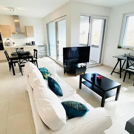 Spacious Flat In Kirchberg With Parking And Terrace -15 아파트 룩셈부르크